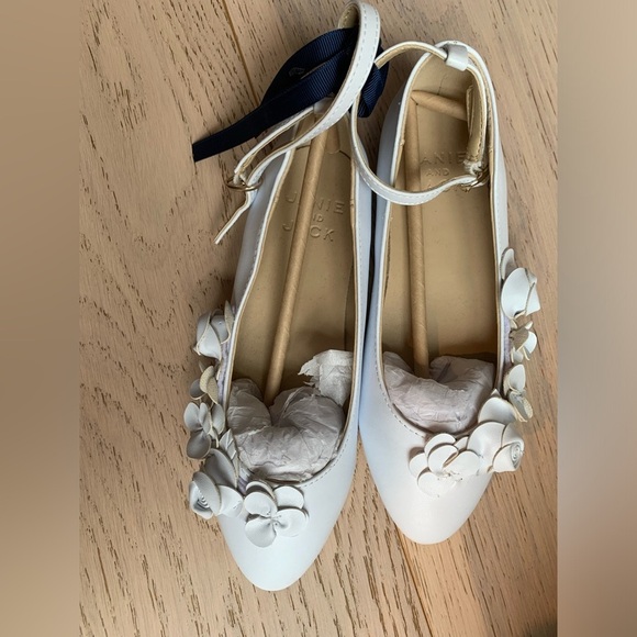 New Janie and Jack FLOWER BALLET FLAT - Picture 2 of 5